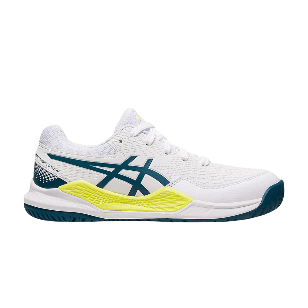 Кроссовки ASICS Gel Resolution 9 GS 'White Restful Teal'