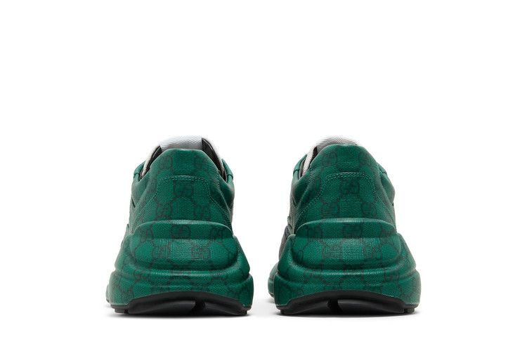 Кроссовки Gucci GG Rhyton 'Green Black Monogram'