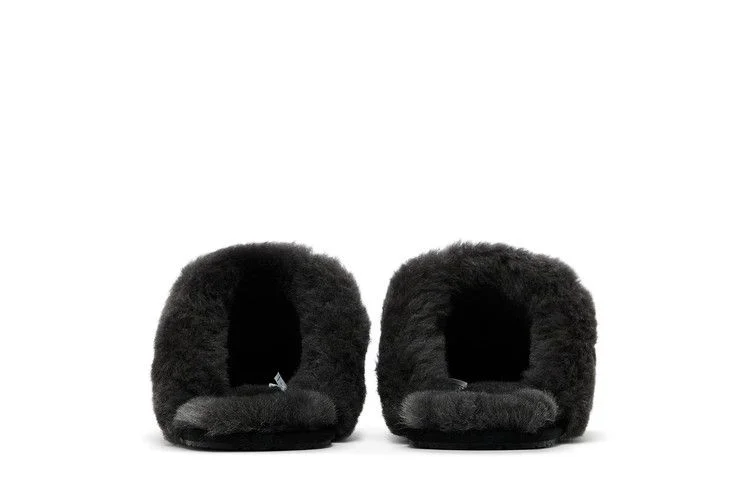 UGG Wmns Scuffette II 'Black Grey'