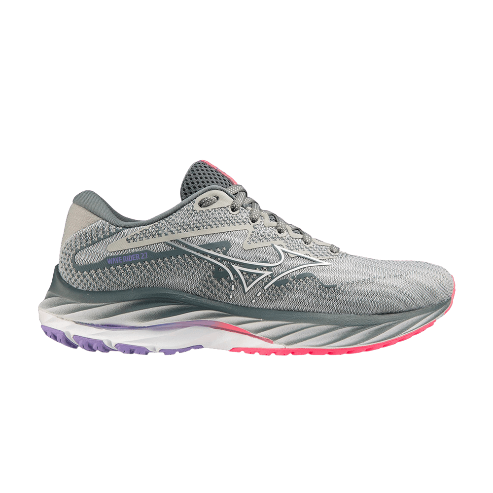 Кроссовки Mizuno Wmns Wave Rider 27 Wide 'Pearl Blue White'