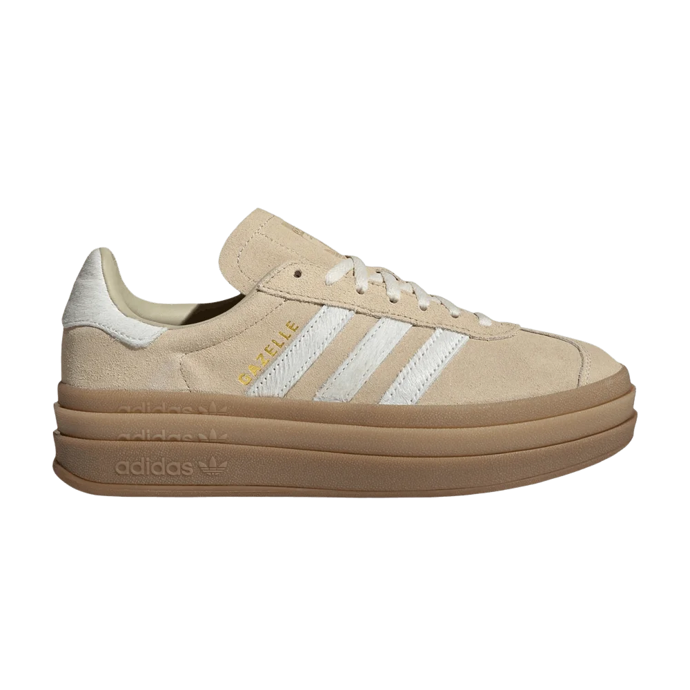Krossovki-adidas-Wmns-Gazelle-Bold-Stone-Khaki-Cream-White-Gold-Metallic