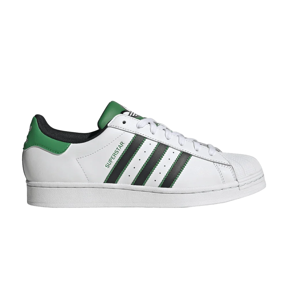 Krossovki-Adidas-Superstar-White-Black-Green