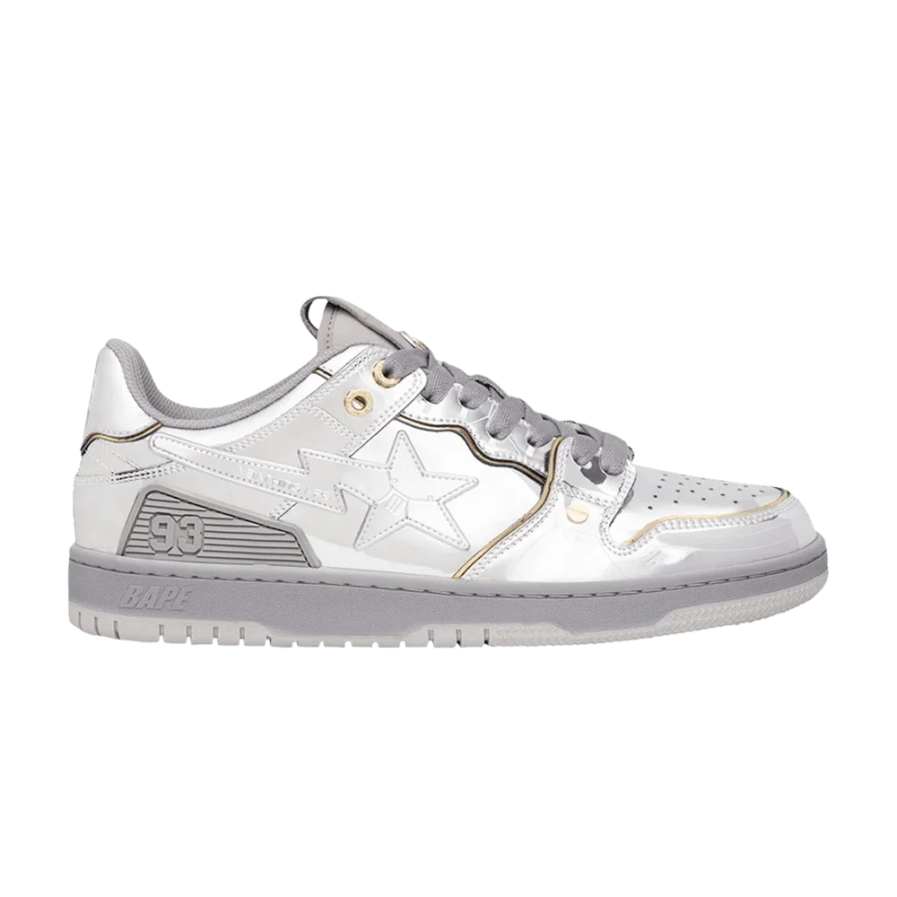Кроссовки Hajime Sorayama x BAPE Wmns Sk8 Sta 'Silver'