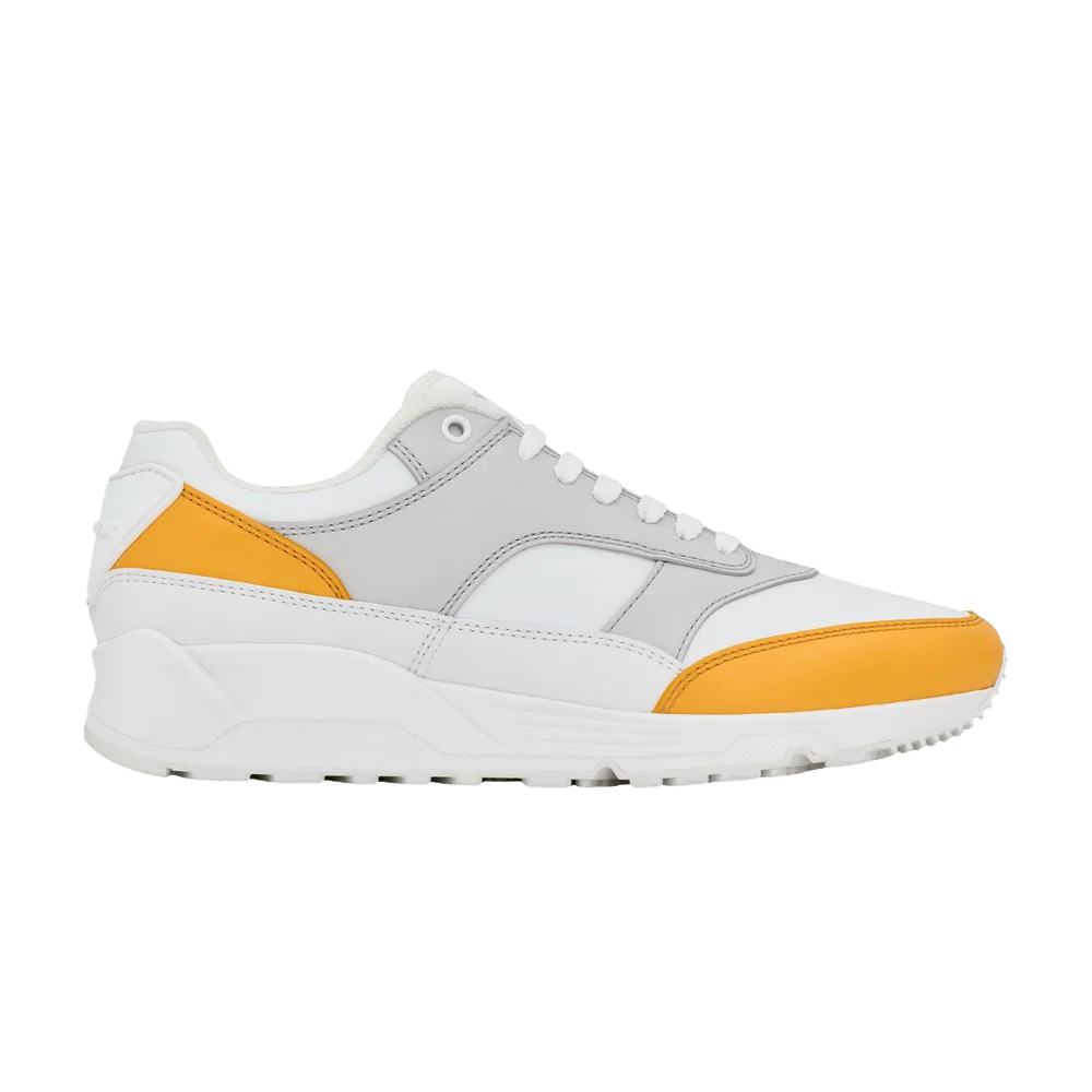 Krossovki-Saint-Laurent-Bump-Sneaker-White-Yellow