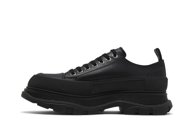 Кроссовки Alexander McQueen Tread Slick Lace Up 'Black'