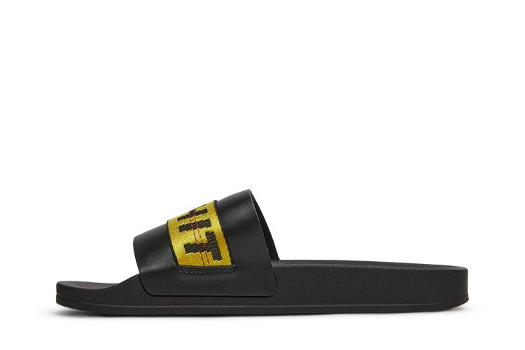 Кроссовки Off-White Industrial Sliders 'Black Yellow'