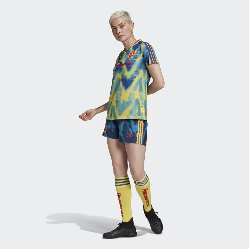 Джерси adidas Arsenal Human Race Womens Jersey Eqt Yellow/Collegiate Navy