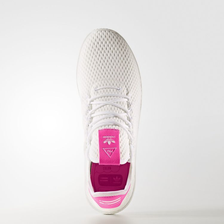 Кроссовки Pharrell x adidas Tennis Hu 'White Pink'