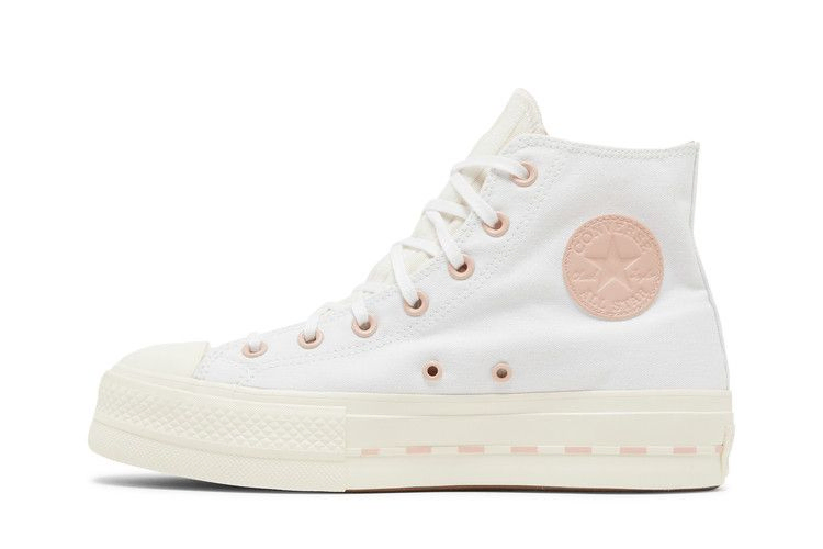 Кроссовки Converse Wmns Chuck Taylor All Star Lift High 'White Pink Clay'