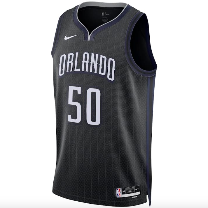 Баскетбольная джерси 2022-23 Orlando Magic #50 Cole Anthony Swingman City Black Jersey
