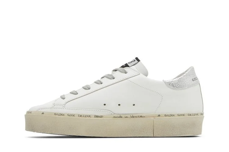 Кроссовки Golden Goose Wmns Hi Star 'White Silver'
