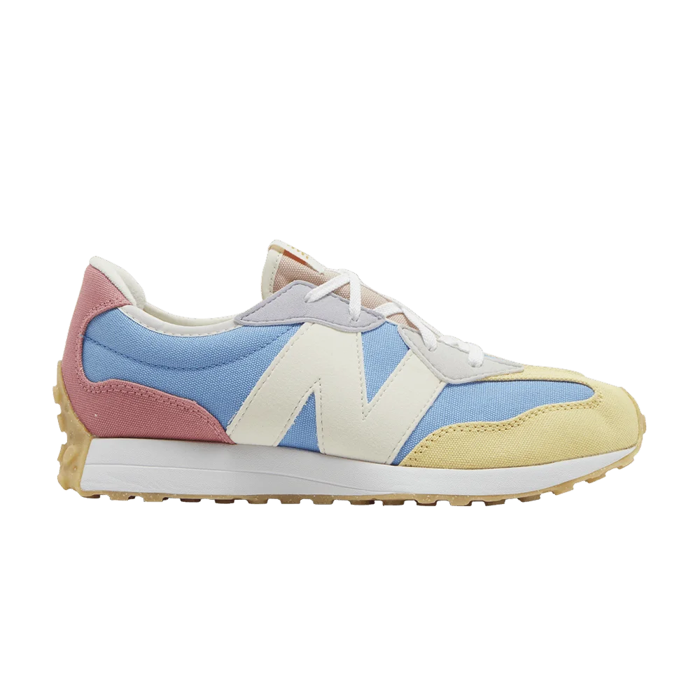 Krossovki-New-Balance-327-Big-Kid-Yellow-Blue-Red