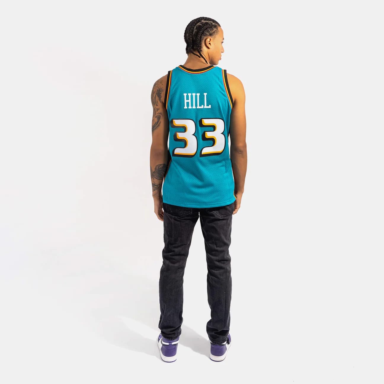1998-1999-Detroit-Pistons-Grant-Hill-33-Swingman-Hardwood-Classic-Teal-Jersey-8