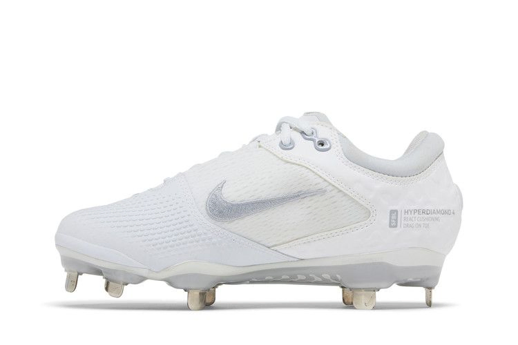 Кроссовки Nike Wmns Hyperdiamond 4 Elite 'White Pure Platinum'