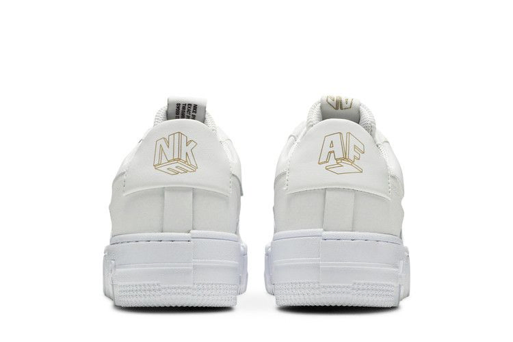 Кроссовки Nike Wmns Air Force 1 Pixel 'White Gold Chain'
