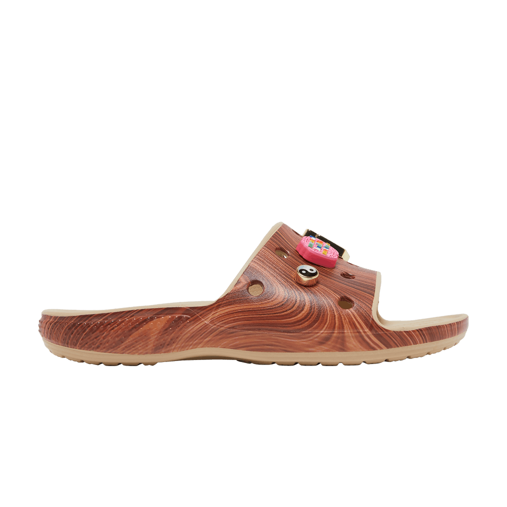 Кроссовки Crocs SZA x Classic Slide 'Woodgrain'