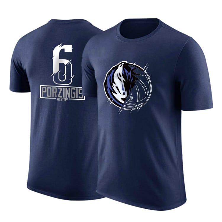 Футболка DPOY Dallas Mavericks Kristaps Porzingis Logo T-shirt