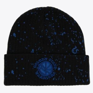 Mitchell-Ness-Black-Golden-State-Warriors-Vintage-Nep-Cuffed-Knit-Hat-300x300