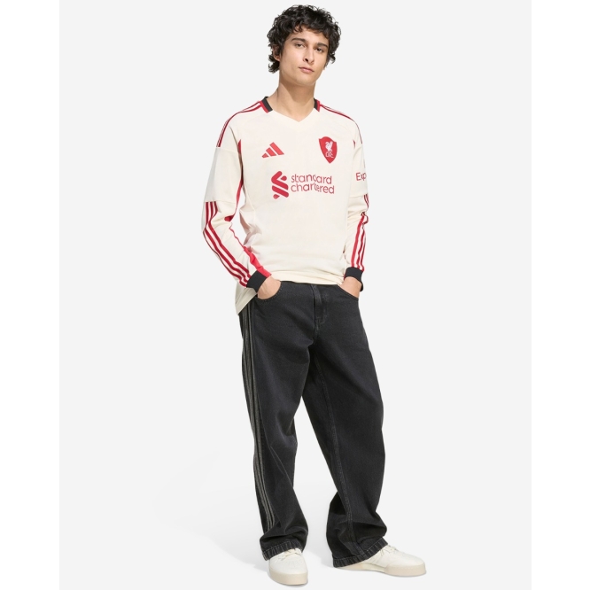 Футбольный лонгслив Liverpool FC adidas Mens 25/26 Away Long Sleeve Jersey