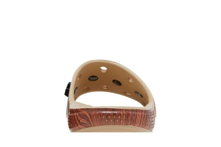 Кроссовки Crocs SZA x Classic Slide 'Woodgrain'