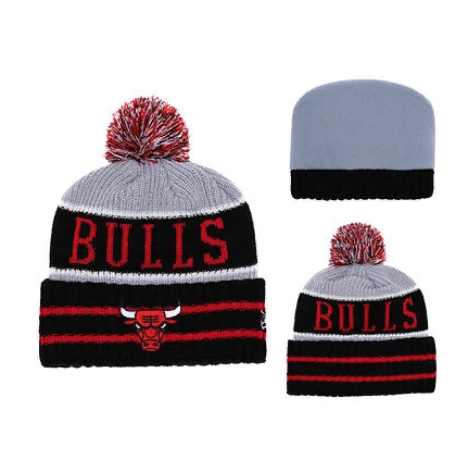 Шапка 2019 NBA Chicago Bulls Red Grey Hat