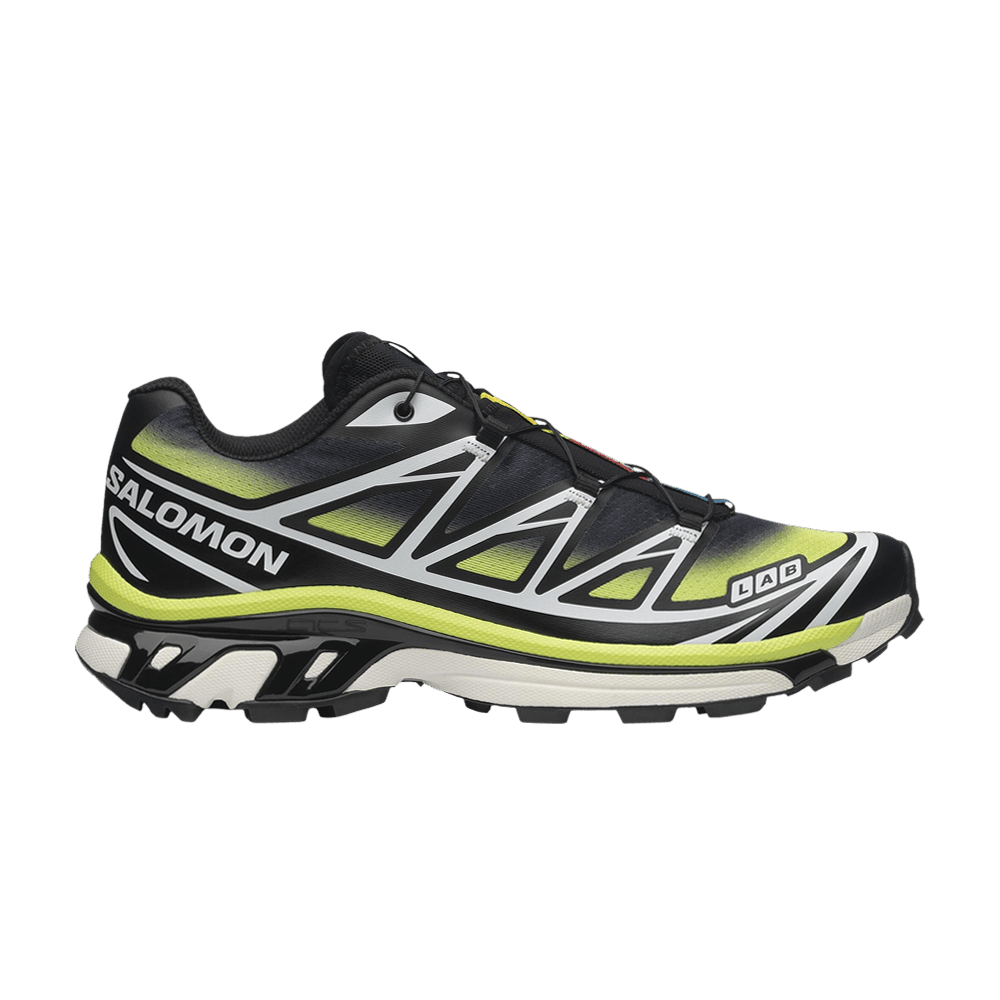 Кроссовки Salomon XT-6 Skyline 'Black Maritime Blue Sharp Green'