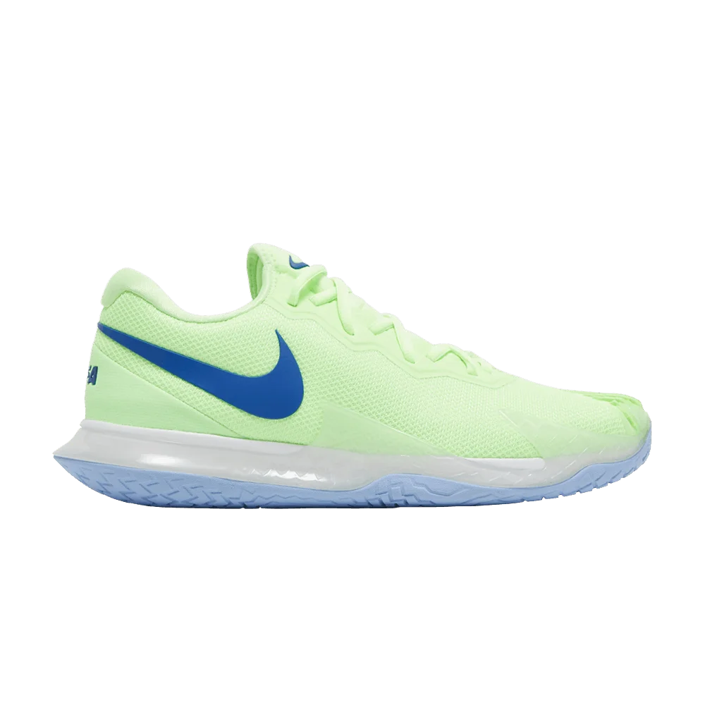 Кроссовки NikeCourt Zoom Vapor Cage 4 Rafa 'Lime Glow Hyper Blue'