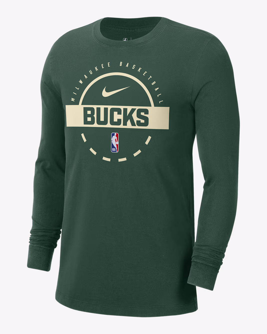 Мужской лонгслив Nike NBA Milwaukee Bucks Fir