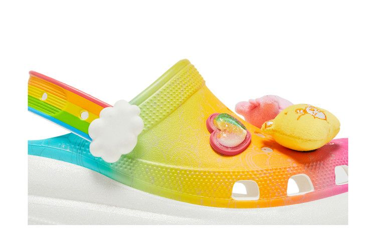 Кроссовки Crocs Care Bears x Wmns Crush Clog 'Rainbow'