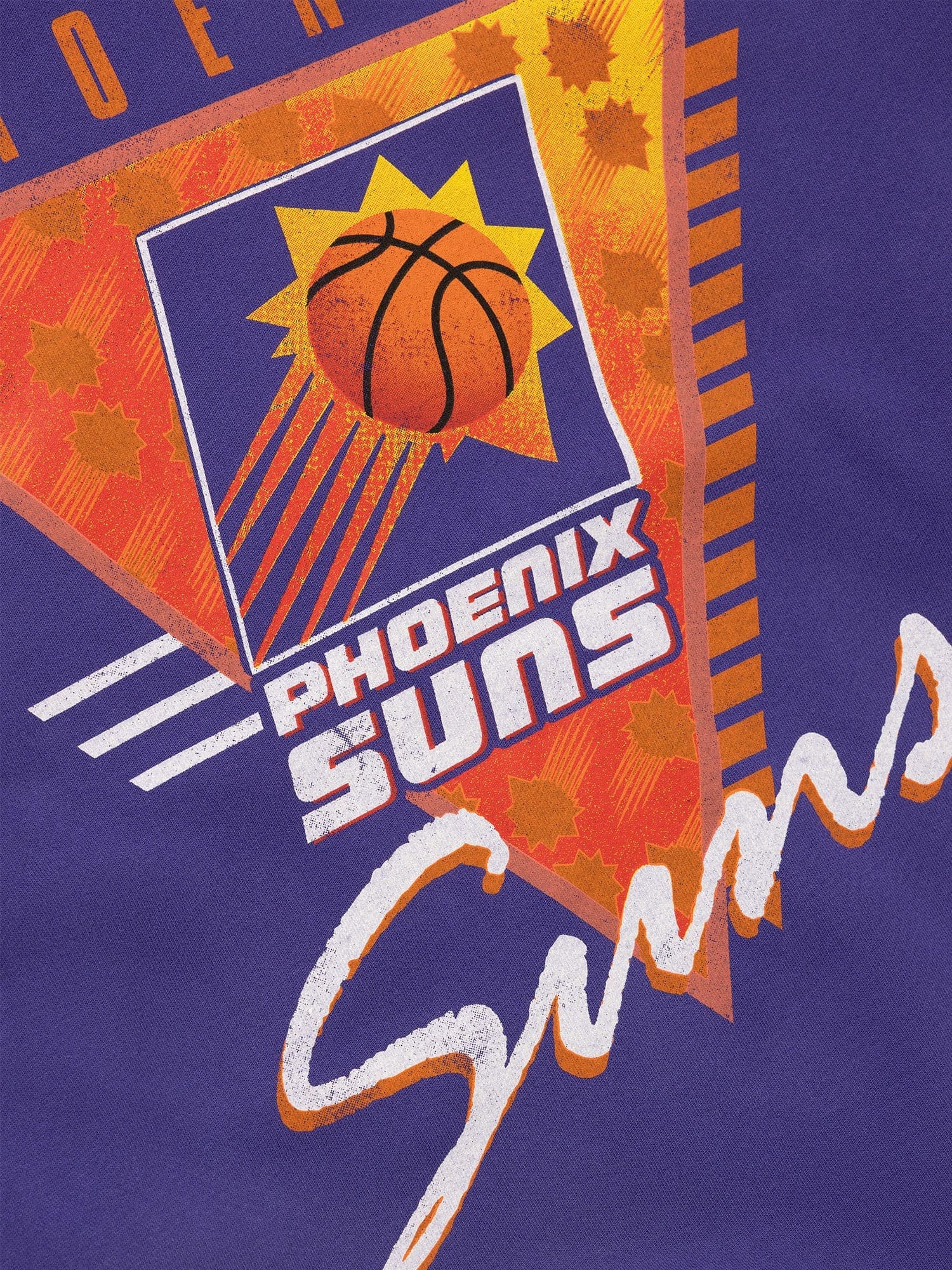 Футболка Mitchell & Ness Phoenix Suns Tri-Logo NBA Crewneck