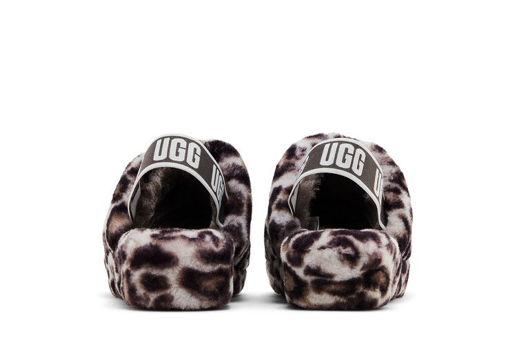 Кроссовки UGG Wmns Fluff Yeah Slide 'Panther Print - Stormy Grey'