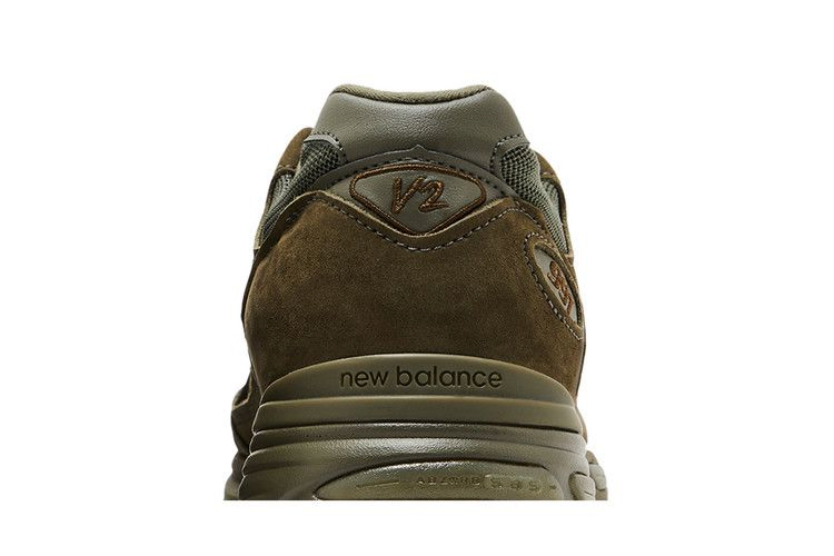 Кроссовки Stone Island x New Balance 991v2 Made in England 'Ghost Pack - Military Green'