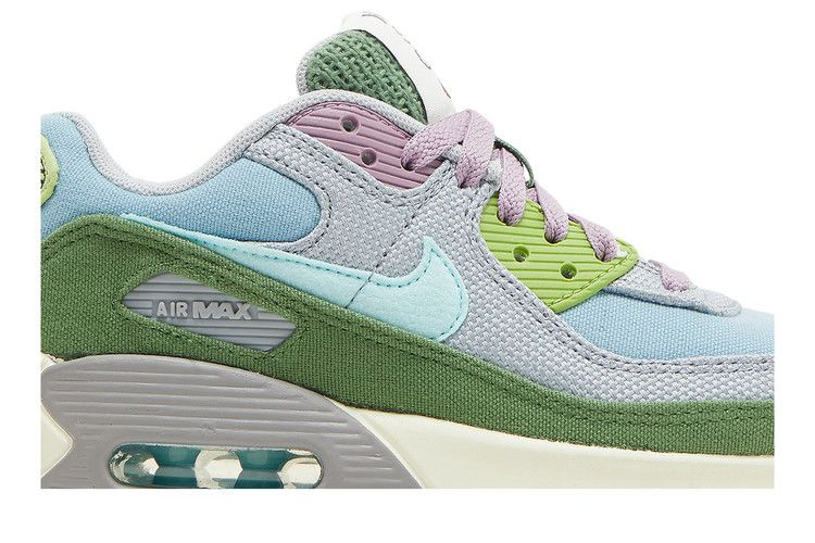 Кроссовки Nike Air Max 90 SE GS 'Sun Club - Worn Blue Treeline'