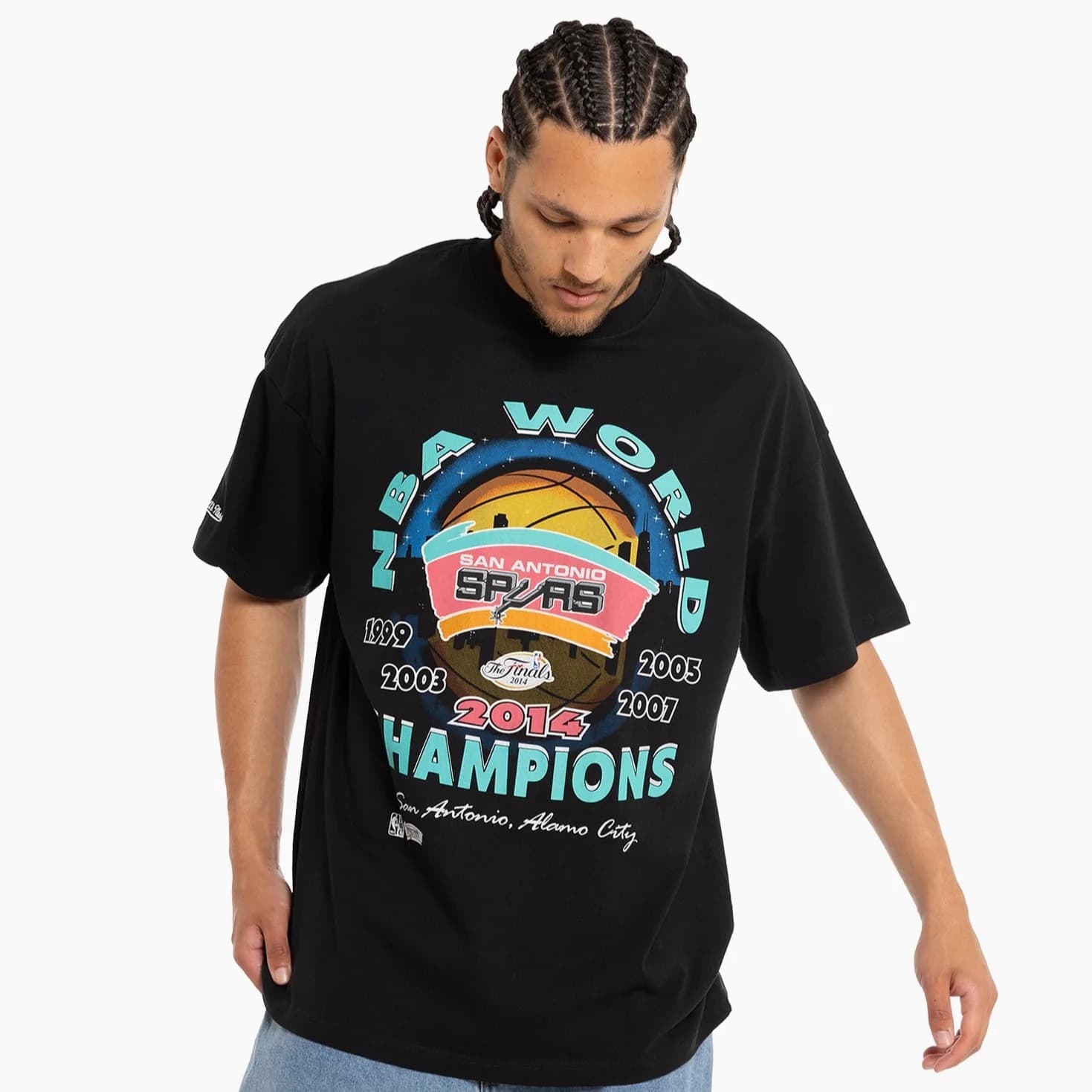 Mitchell-Ness-San-Antonio-Spurs-2014-World-Champs-NBA-T-Shirt-1