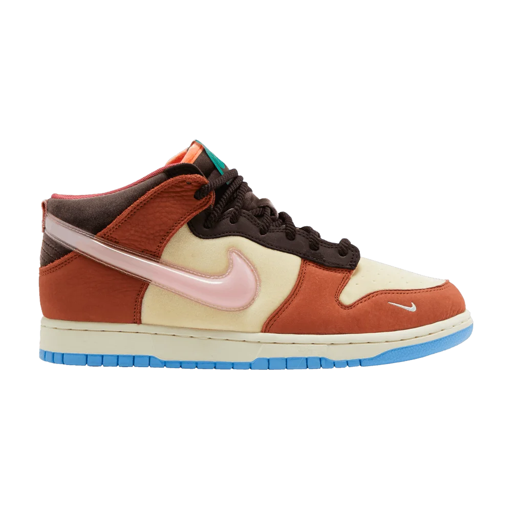 Krossovki-Mens-Social-Status-x-Nike-Dunk-Mid-Chocolate-Milk