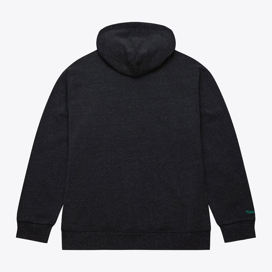 Худи Mitchell & Ness Black Anaheim Ducks Snow Washed Fleece Pullover Hoodie