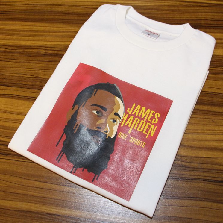 Футболка 2019 NBA Harden ST FY Basketball Tee White