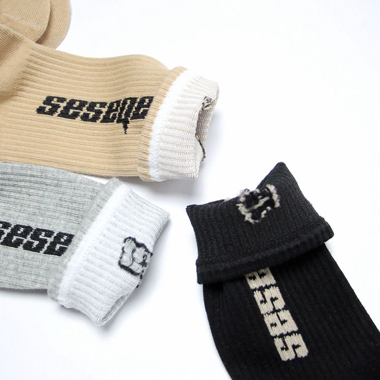 Спортивные носки Yeezy Calabasas Socks (3 Pack) Core/Glacier/Sand