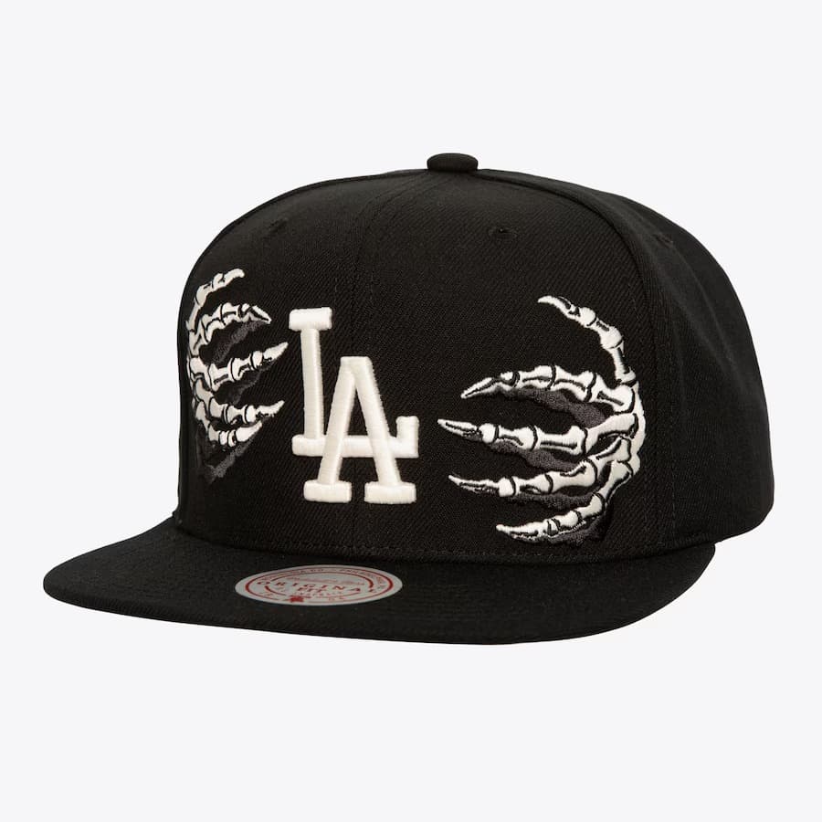 Mitchell-Ness-Black-Los-Angeles-Dodgers-Snapback-Hat
