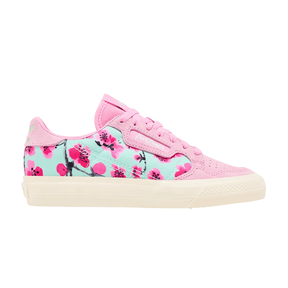 Krossovki-AriZona-x-adidas-Wmns-Continental-Vulc-Green-Tea-With-Ginseng-And-Honey