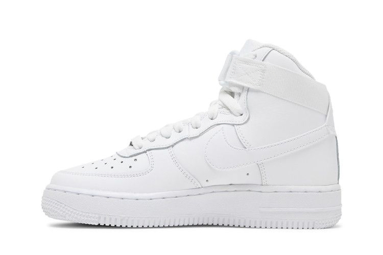 Кроссовки Nike Air Force 1 High LE GS 'Triple White'