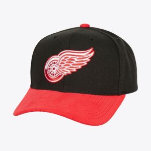 Mitchell-Ness-Black-Detroit-Red-Wings-Cord-Pro-Snapback-Hat-300x300