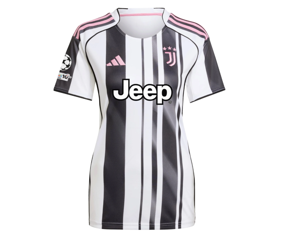 Женское футбольное джерси JUVENTUS home jersey 25/26 RUGANI 24
