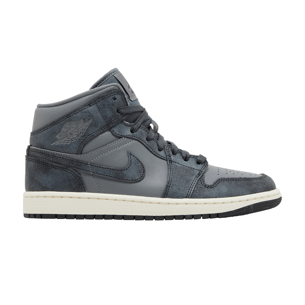 Кроссовки Wmns Air Jordan 1 Mid 'Distressed Smoke Grey'