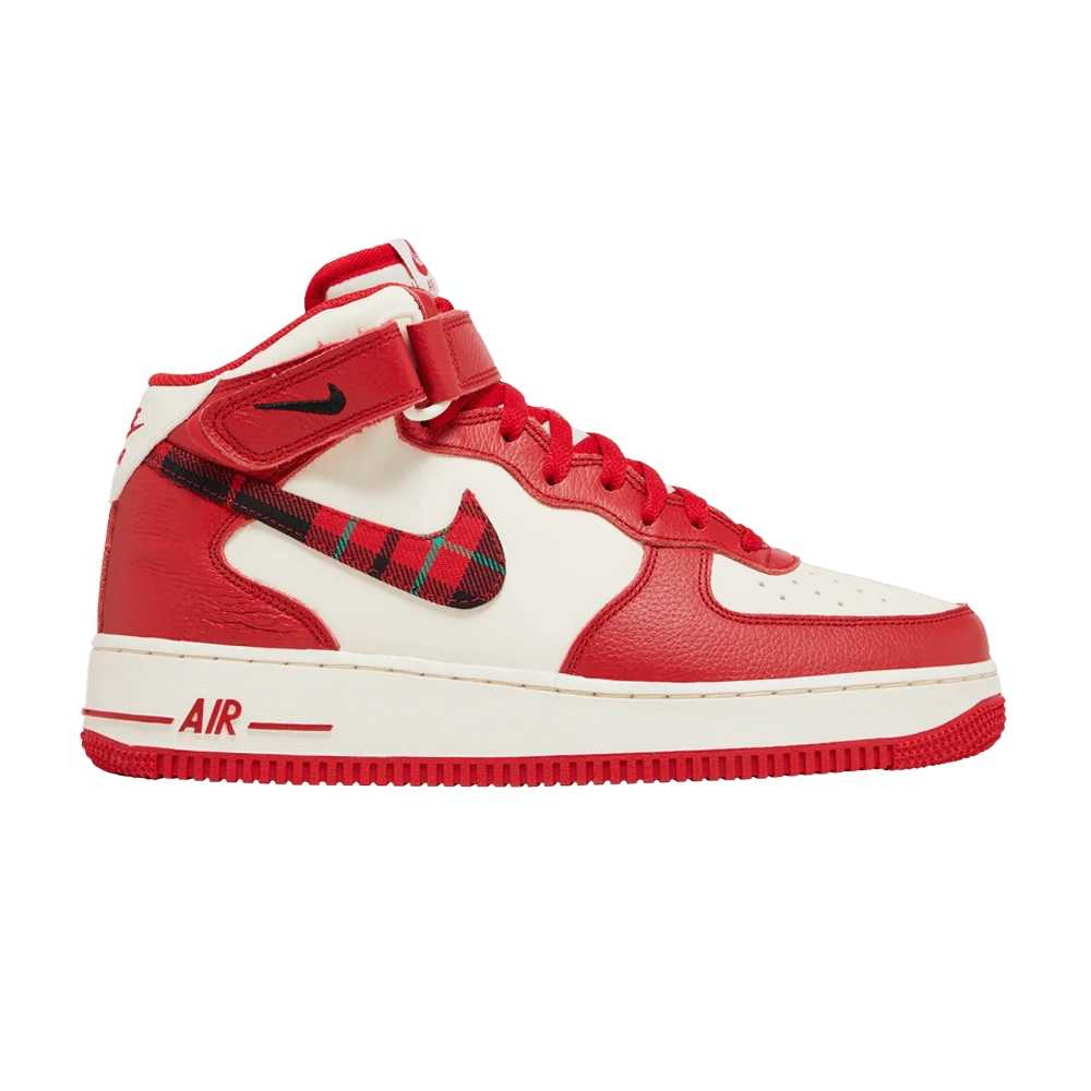 Krossovki-Nike-Air-Force-1-Mid-07-LX-Red-Plaid