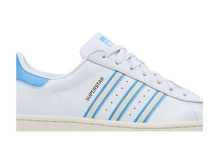 Кроссовки adidas Superstar 'White Light Blue'