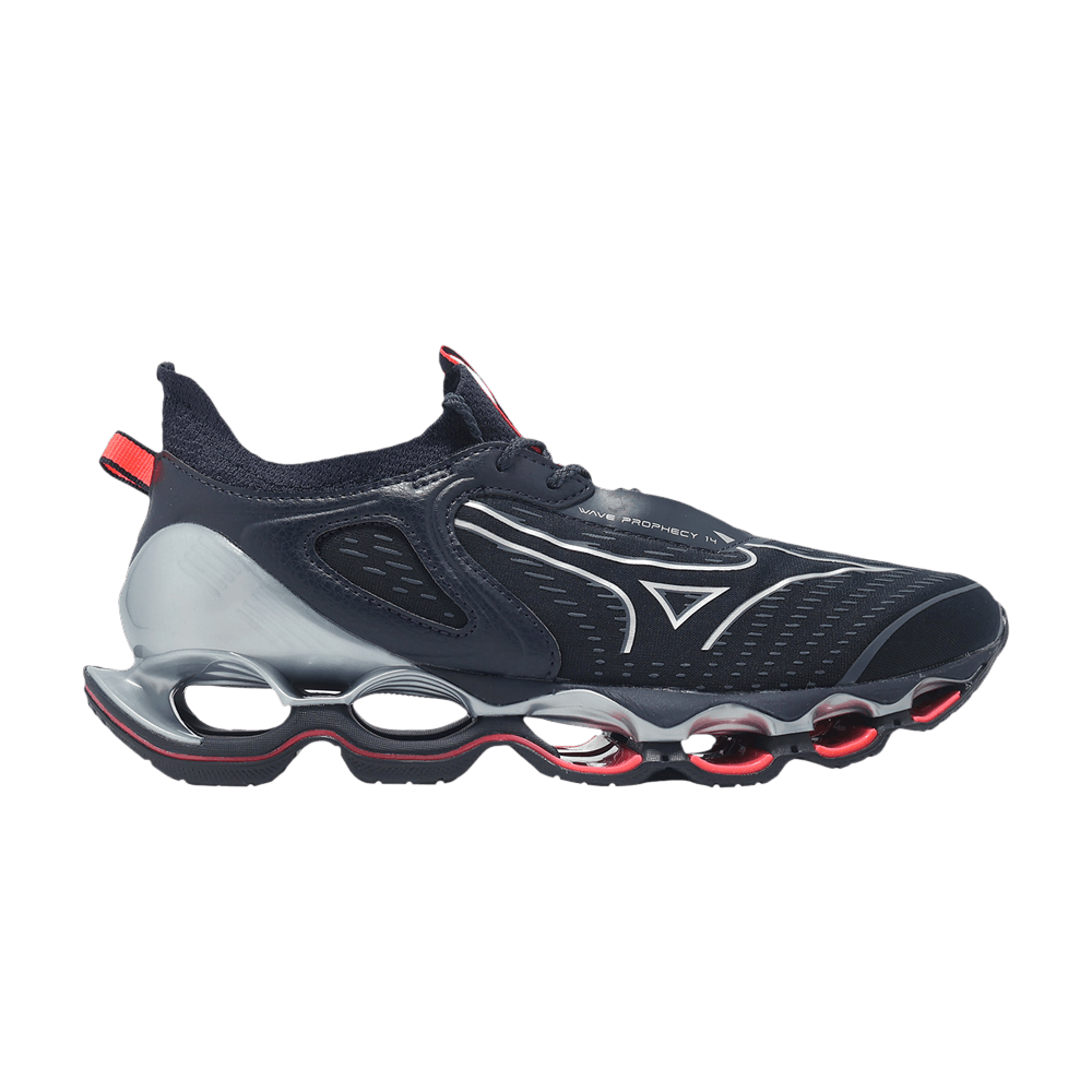 Кроссовки Mizuno Wave Prophecy 14 'Navy Silver'