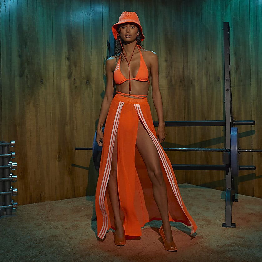 Юбка adidas Ivy Park Swim Cover-Up Skirt Solar Orange