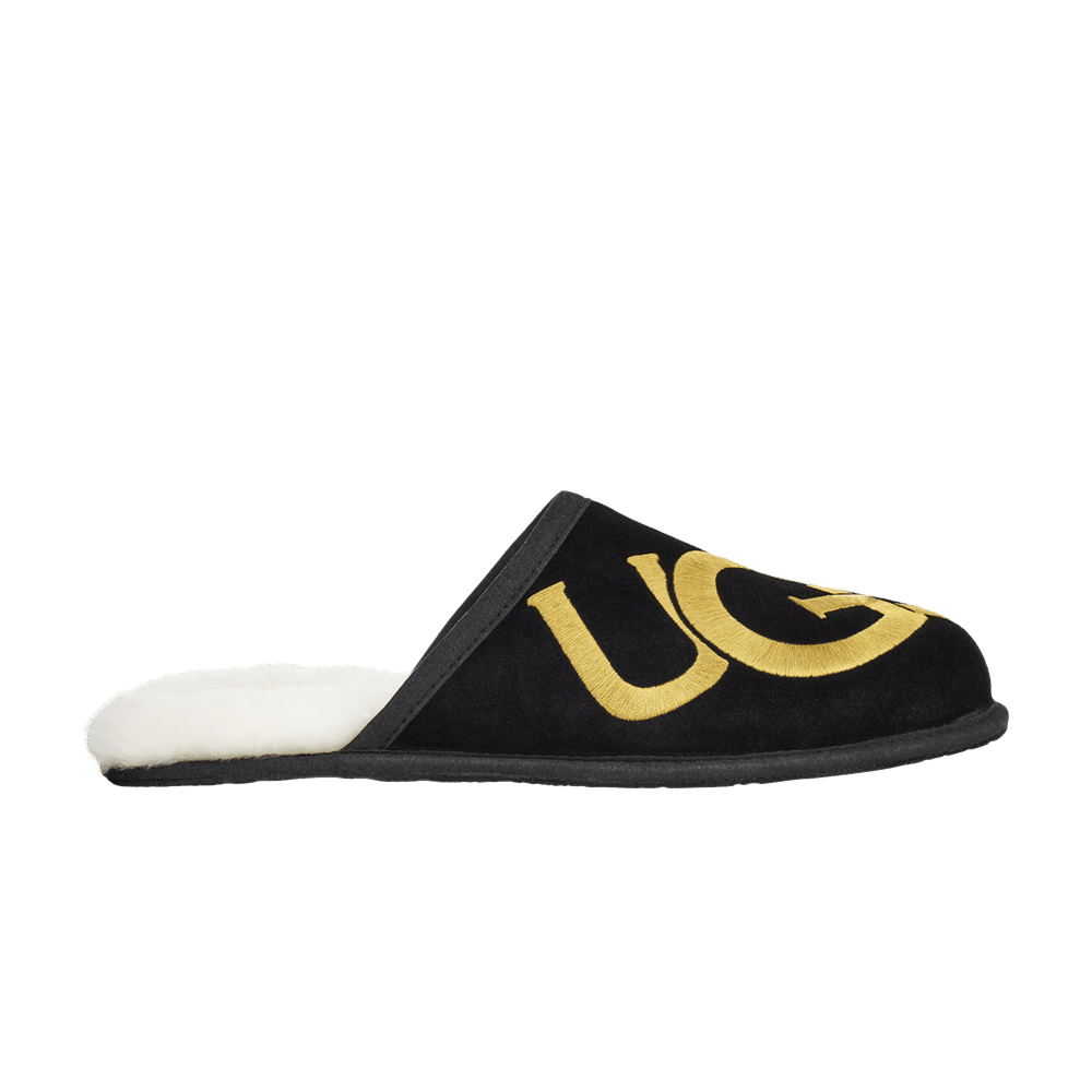 UGG Scuff Slipper 'Logo - Black Gold'
