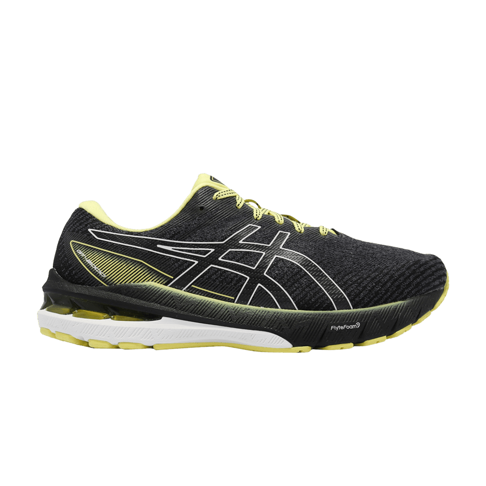 Кроссовки ASICS GT 2000 10 4E Wide 'Glow Yellow Black'